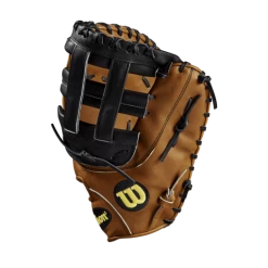 Clearance – Wilson A2000 12.5″ First Base Mitt: WTA20RB202013 -Gloves Best Sale 20RB2013 2 A2000 1B 1614 Single Break Open Back 125 SaddleTan Black Alt 01.png.original1 800x 510x510 1