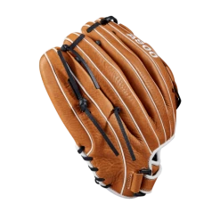 Hot Sale – Wilson Aura A900 12.5″ Fastpitch Softball Glove: WTA09RF20125 -Gloves Best Sale A09RF2025 3 Aura FP 125 BritishTan White Alt 02 800x 510x510 1