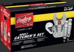 Clearance – Rawlings ADULT USA VELO 2.0 Catcher’s Gear Box Set: CSV2A-NSW