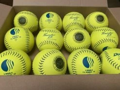 Clearance – Dudley Thunder ZN 11″ Classic W USSSA Slowpitch Softballs (DOZEN): 4U553