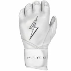 Clearance – Bruce Bolt PREMIUM PRO Chrome Series Long Cuff Batting Gloves: White 9 Clearance – Bruce Bolt PREMIUM PRO Chrome Series Long Cuff Batting Gloves: White -Gloves Best Sale LC CHRW LEFT 800x 510x510 1