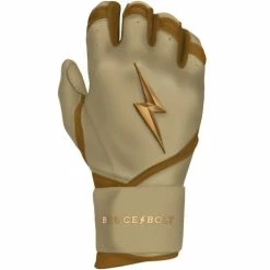 Clearance – Bruce Bolt PREMIUM PRO Gold Series Batting Gloves: Long Cuff -Gloves Best Sale LC GLD RIGHT 800x 510x510 1