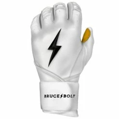Clearance – Bruce Bolt PREMIUM PRO Long Cuff Batting Gloves: White 9 Clearance – Bruce Bolt PREMIUM PRO Long Cuff Batting Gloves: White -Gloves Best Sale LC WHTG LEFT 800x 510x510 1