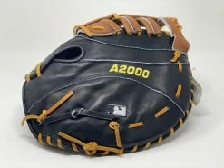 Clearance – Wilson A2000 Player Series PRO STOCK 12″ Lefty First Base Mitt: A2800 B1613AG