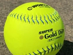 Clearance – Worth 12″ Super Gold Dot PRO M USSSA Slowpitch Softballs (Dozen): UM12CY -Gloves Best Sale PhotoMar11 121056PM 800x 510x383 1