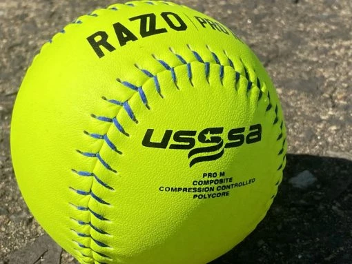 Clearance – DeMarini RAZZO 12″ PRO M USSSA Slowpitch Softballs (Dozen): WTDRZPMC12UB 1 Clearance – DeMarini RAZZO 12″ PRO M USSSA Slowpitch Softballs (Dozen): WTDRZPMC12UB