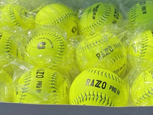 Clearance – DeMarini RAZZO 12″ PRO M USSSA Slowpitch Softballs (Dozen): WTDRZPMC12UB 3 Clearance – DeMarini RAZZO 12″ PRO M USSSA Slowpitch Softballs (Dozen): WTDRZPMC12UB - Image 3