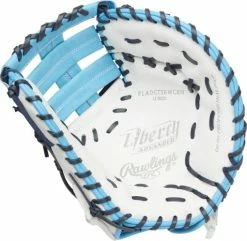 Clearance – Rawlings Liberty Advanced Color Series 13″ Fastpitch First Base Mitt: RLADCTSB (Multiple Colors) -Gloves Best Sale RLADCTSBWCBN 1 png 800x 510x498 1