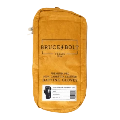 Clearance – Bruce Bolt PREMIUM PRO Short Cuff Batting Gloves: Black -Gloves Best Sale SC BLKG BAG 800x 510x510 1