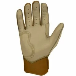 Clearance – Bruce Bolt PREMIUM PRO Gold Series Batting Gloves: Short Cuff -Gloves Best Sale SC GLD PALM 800x 510x510 1