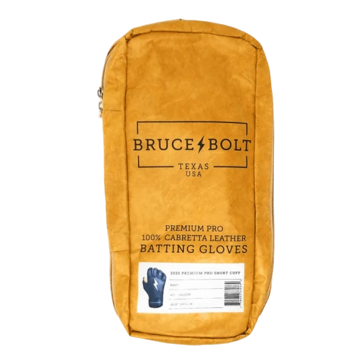 Clearance – Bruce Bolt PREMIUM PRO Short Cuff Batting Gloves: Navy 6 Clearance – Bruce Bolt PREMIUM PRO Short Cuff Batting Gloves: Navy - Image 6