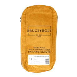 Clearance – Bruce Bolt PREMIUM PRO Short Cuff Batting Gloves: White -Gloves Best Sale SC WHTG BAG 800x 510x510 1