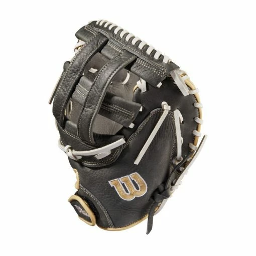 Clearance – 2022 Wilson A1000 CM33 Fastpitch Softball Catcher’s Mitt: WTA10RF22CM33 - Image 3